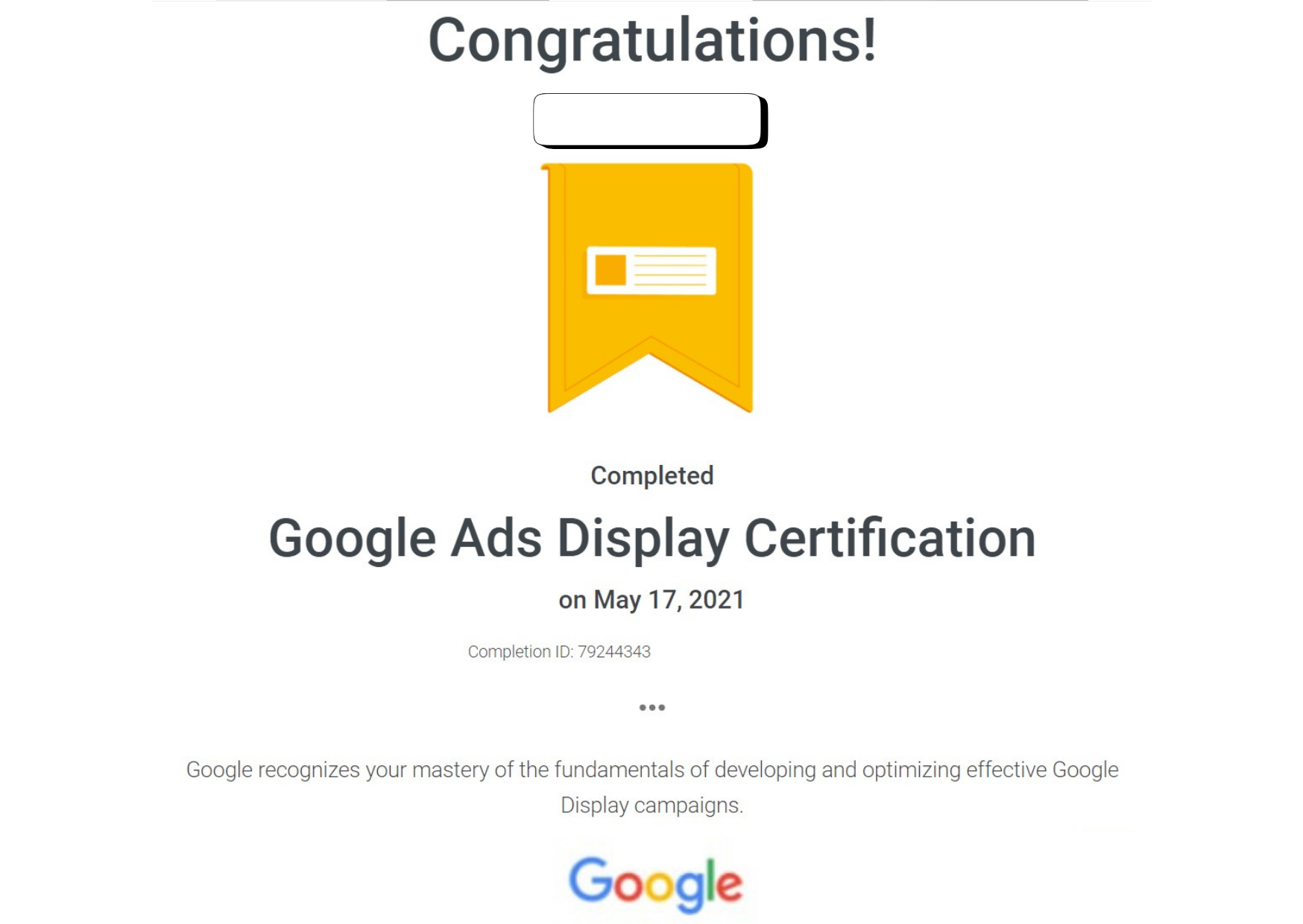 Certificate image 5